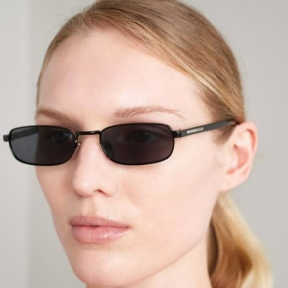 Prada PRB54S Polarized Sunglasses – Black Rectangle Frame Grey | Model 1AB5Z1 - Picture 11 of 11